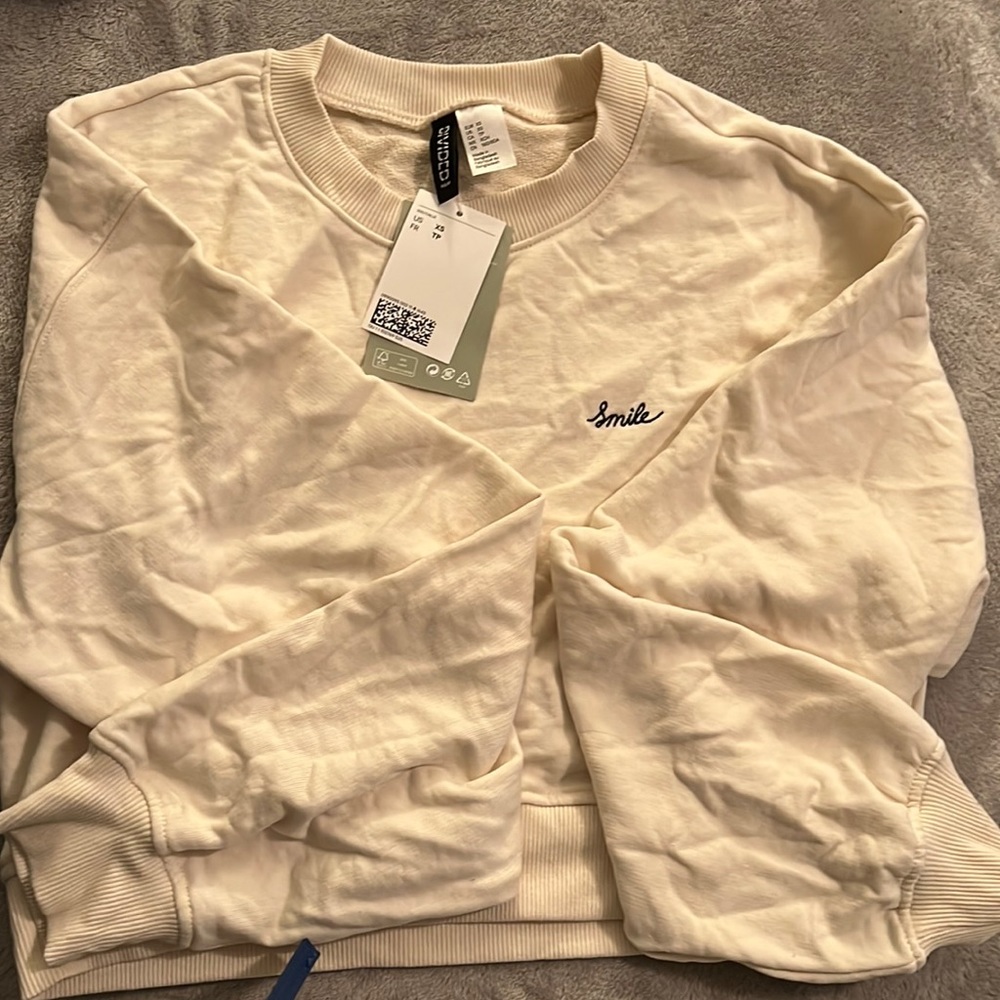 Cropped sweatshirt